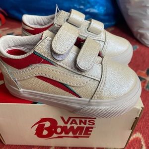VANS Old Skool V David Bowie - NIB TODDLER 5